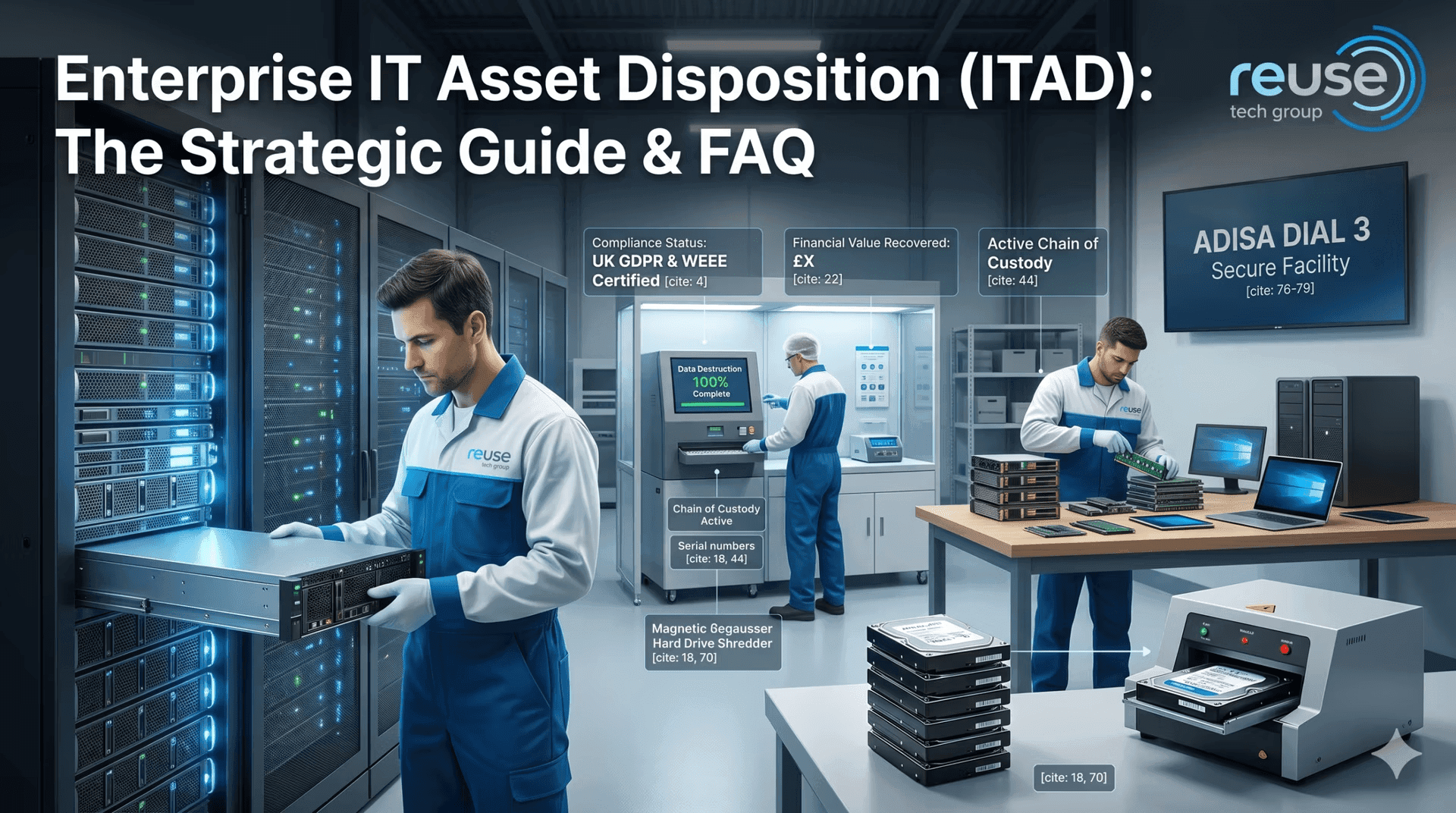 Enterprise IT Asset Disposition (ITAD): The Strategic Guide & FAQ