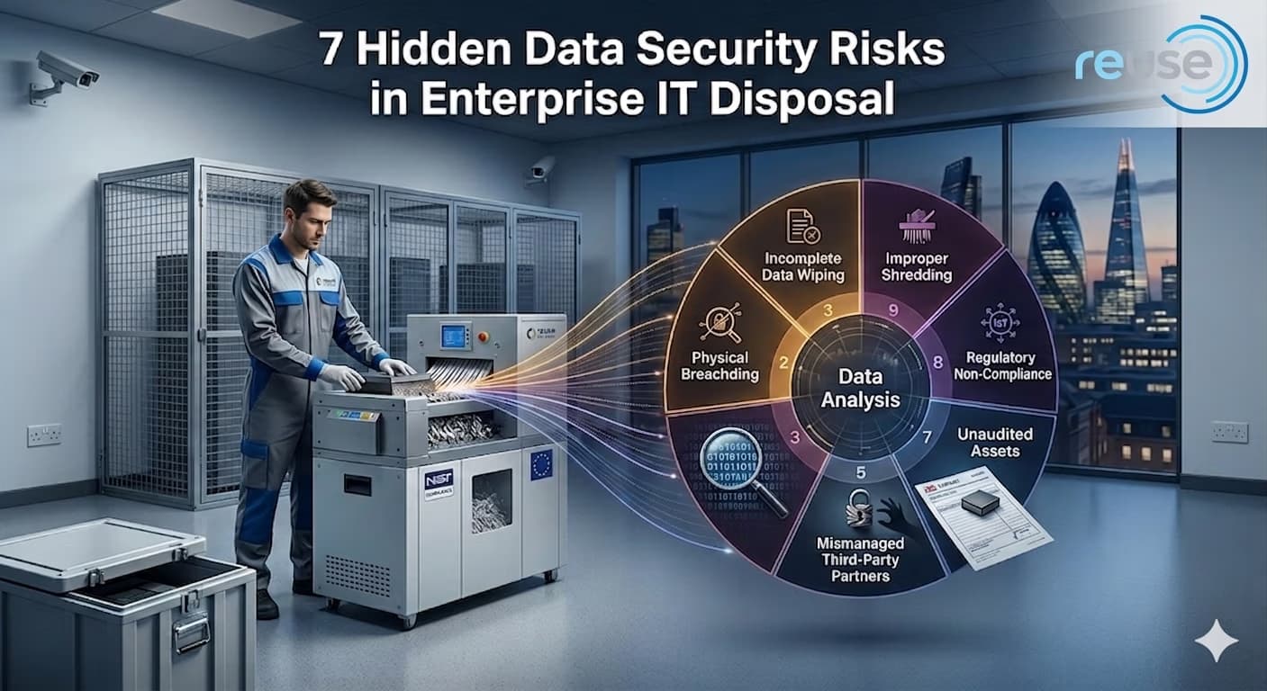 7 Hidden Data Security Risks in Enterprise IT Disposal (And How to Eliminate Them)